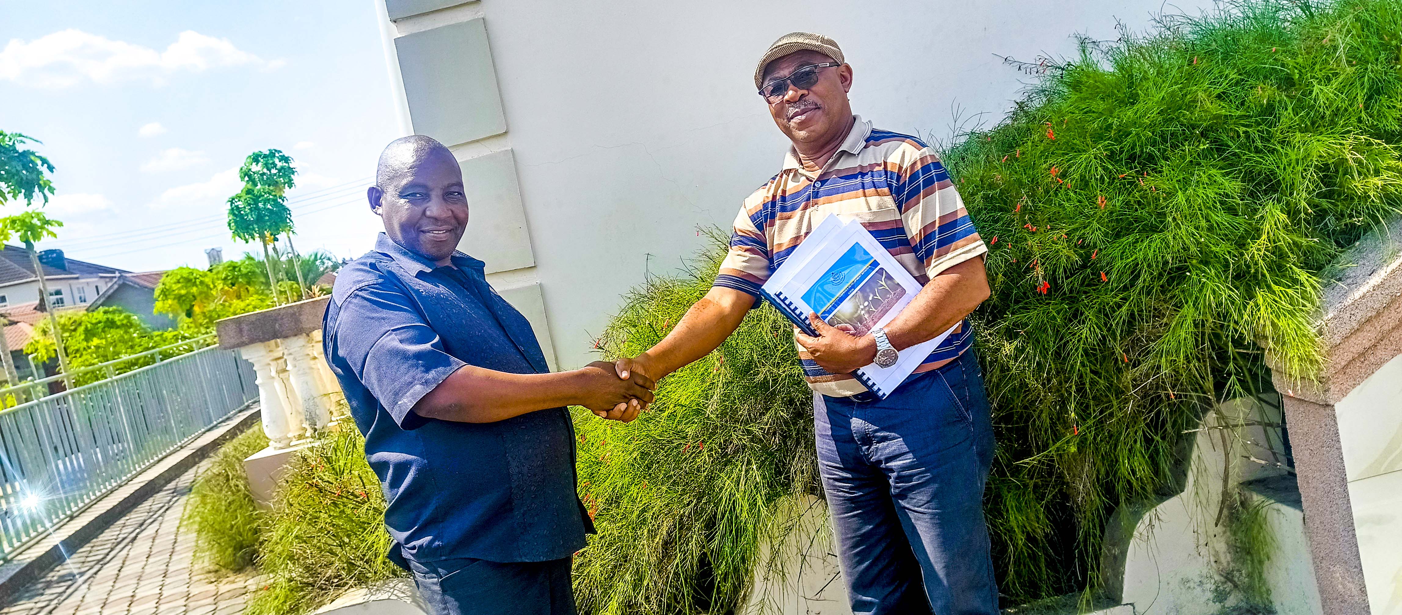 TACED celebrates CEDI’s receipt of their 2025–2028 Strategic Plan, Action Plan & Budget.